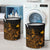 Papua New Guinea Laundry Basket - Polynesian Turtle Hibiscus Gold - Polynesian Pride