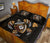 Hawaii Kakau Polynesian Turtle Map Quilt Bed Set - Polynesian Pride