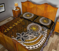 Samoa Custom Personalised Quilt Bed Sets - Polynesian Boar Tusk - Polynesian Pride