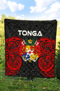 Tonga Polynesian Premium Quilt - Tongan Spirit - Polynesian Pride