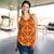 Polynesian Women's Racerback Tank Orange - Polynesian Pride