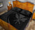 Hawaii Quilt Bed Set - Hawaii Kanaka Polynesian Quilt Bed Set-Circle Style Grey - Polynesian Pride
