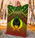Polynesian Pohnpei Premium Blanket - Reggae Vintage Polynesian Patterns - Polynesian Pride