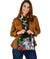 Marshall Islands Shoulder Handbag White - Turtle Plumeria Banana Leaf Crest - Polynesian Pride