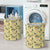 Tropical Flamingo Yellow Hawaii Laundry Basket AH - Polynesian Pride