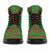Vanuatu Leather Boots - Polynesian Flag Chief Version - Polynesian Pride