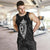 Hawaii Kakau Makau Fish Hook Kanaka Map Men's Tank Top Polynesian - White - Polynesian Pride