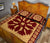 Hawaiian Quilt Pattern Palm Tree Wings Quilt Bed Set - Polynesian Pride