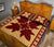 Hawaiian Quilt Pattern Palm Tree Swell Quilt Bed Set - Polynesian Pride
