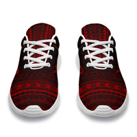 Yap Sporty Sneakers - Polynesian Chief Red Version - Polynesian Pride