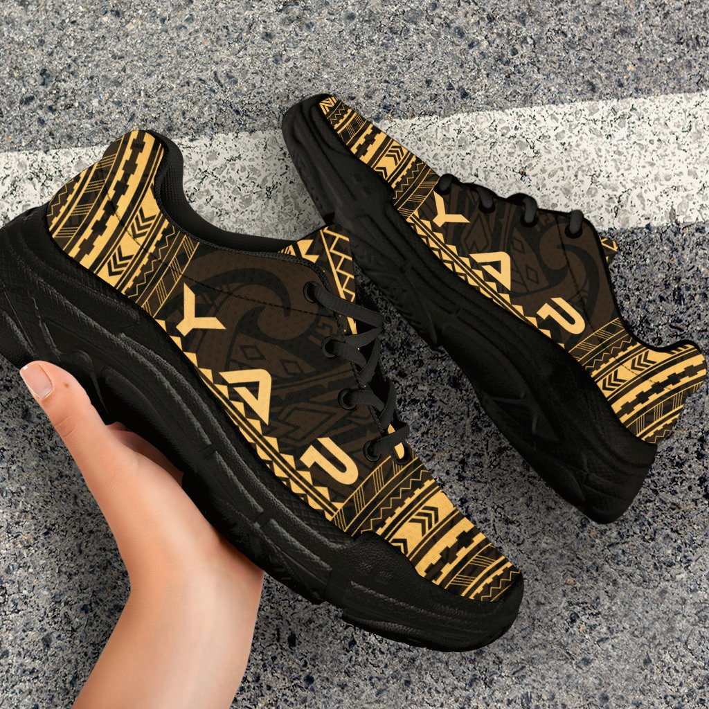 Yap Chunky Sneakers - Polynesian Chief Gold Version - Polynesian Pride