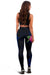 Hawaii Hibiscus Polynesian Kakau Blue Legging - Dry Style - AH - Polynesian Pride