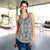 Polynesian Women's Racerback Tank White And Black - Polynesian Pride