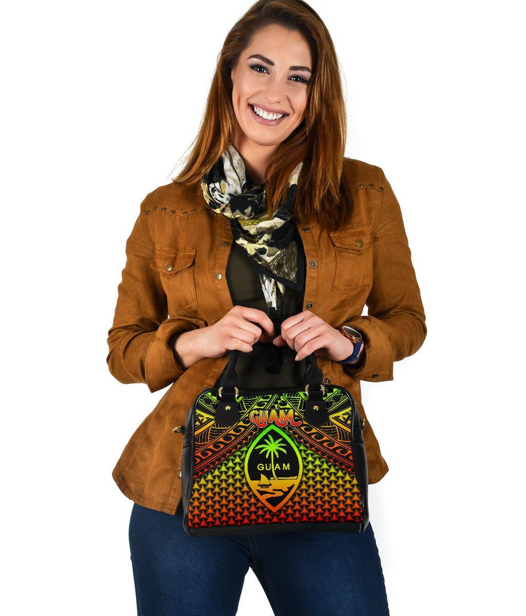 Polynesian Guam Shoulder Handbag - Reggae Vintage Polynesian Patterns - Polynesian Pride