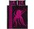 Hawaii Octopus KaKau Polynesian Quilt Bed Set - Pink Art - Polynesian Pride