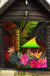Tokelau Polynesian Premium Quilt - Hibiscus and Banana Leaves - Polynesian Pride