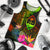 Guam Polynesian Personalised Men's Tank Top - Hibiscus and Banana Leaves Reggae - Polynesian Pride