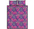 Hawaii Quilt Bed Set Tropical Hibiscus Purple AH - Polynesian Pride