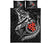 Hawaiian Polynesian Quilt Bed Set - Kanaka Maoli & White Manta Ray Turtle Tentacle - Polynesian Pride
