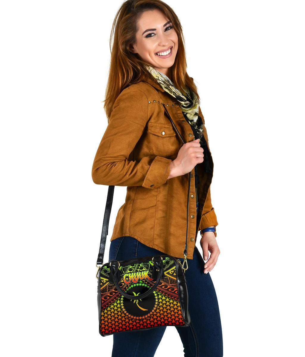 Polynesian Chuuk Shoulder Handbag - Reggae Vintage Polynesian Patterns - Polynesian Pride