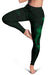 Hawaii Turtle Shark Polynesian Leggings - Green - Polynesian Pride