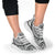 American Samoa Polynesian Tattoo Mesh Knit Sneakers White - Polynesian Pride
