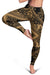 Polynesian Plumeria Mix Gray Hawaii Women's Leggings AH - Polynesian Pride