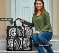 Northern Mariana Islands Travel Bag - Custom Personalised Wings Style - Polynesian Pride