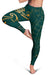 Hawaii Triple Marble Turtle Polynesian Hibiscus Women's Legging - AH - Polynesian Pride