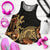 American Samoa Polynesian Women's Racerback Tank - Lizard Lucky Black - Polynesian Pride