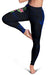 Hawaii Hibiscus Polynesian Kakau Blue Legging - Dry Style - AH - Polynesian Pride