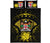 Fiji Polynesian Quilt Bed Set Hibiscus Yellow - Polynesian Pride