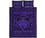 Hawaii Polynesian Pele Mauna Kea Quilt Bed Set Purple - Polynesian Pride
