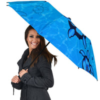 Turtle Hibiscus Swim In Sea Umbrella - Polynesian Pride