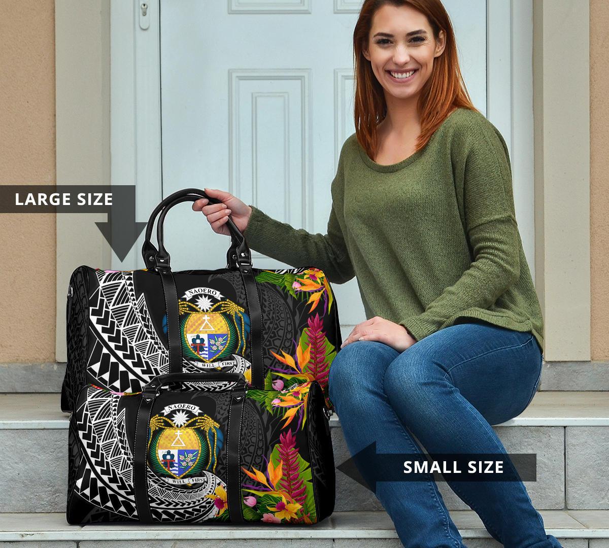 Nauru Travel Bag - Seal Spiral Polynesian Patterns - Polynesian Pride