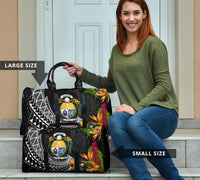 Nauru Travel Bag - Seal Spiral Polynesian Patterns - Polynesian Pride