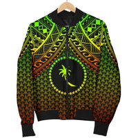 Polynesian Chuuk Men's Bomber Jacket - Reggae Vintage Polynesian Patterns - Polynesian Pride