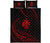 Solomon Quilt Bed Set - Red - Frida Style Red - Polynesian Pride