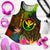 Polynesian Hawaii Kanaka Maoli Polynesian Women's Racerback Tank - Hibiscus and Banana Leaves Art - Polynesian Pride