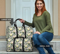 Tropical Jungle Parrots And Flamingos Hawaii Travel Bag - Polynesian Pride