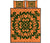 Hawaii Turtle Pattern New Orange Quilt Bed Set - Skin Style - AH - Polynesian Pride