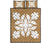 Hawaiian Quilt Bed Set Royal Pattern - Gold - B2 Style - Polynesian Pride