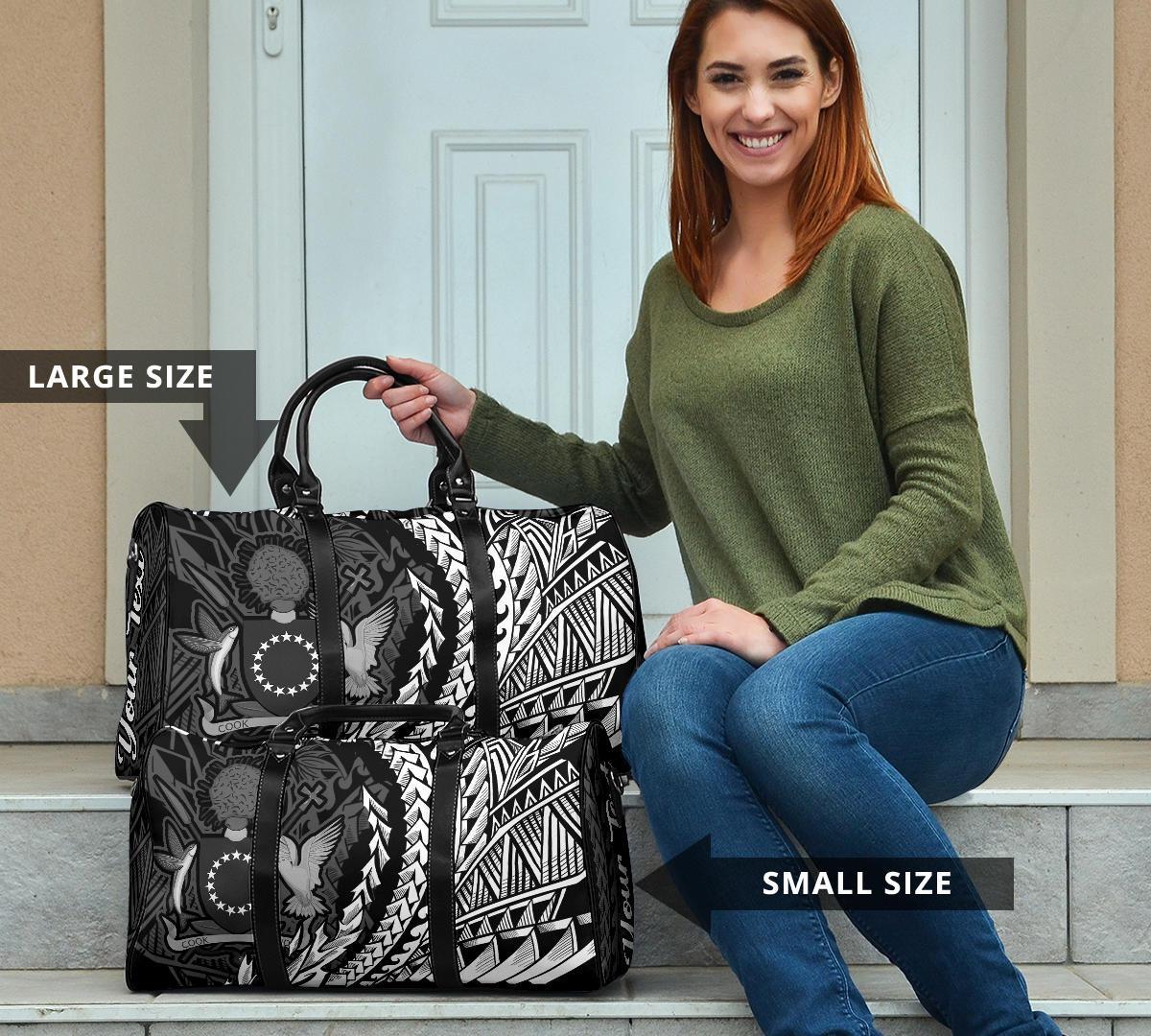 Cook Islands Travel Bag - Custom Personalised Wings Style - Polynesian Pride