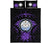 Marshall Islands Polynesian Quilt Bed Set Hibiscus Purple - Polynesian Pride