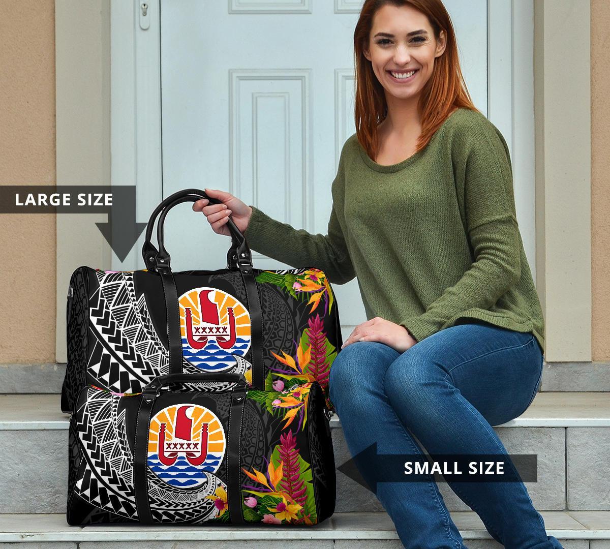 Tahiti Travel Bag - Seal Spiral Polynesian Patterns - Polynesian Pride