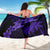 Hawaii Turtle Plumeria Coconut Tree Polynesian Sarong - Purple - Polynesian Pride