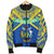 Solomon Islands Men Bomber Jacket Simple Coat Of Arms Rugby - Polynesian Pride