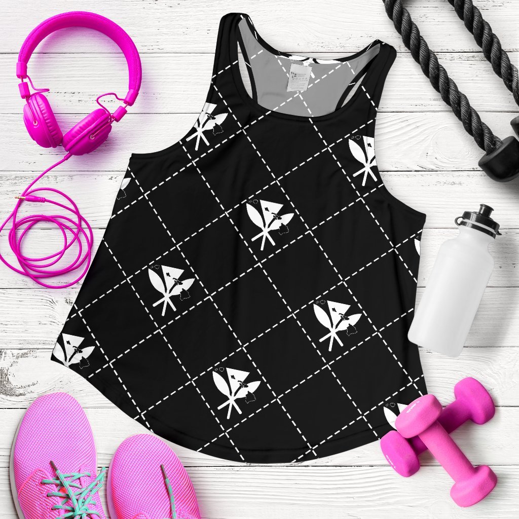 Kanaka Maoli Women's Racerback Tank Regal AH - Polynesian Pride