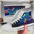 Pohnpei Custom Personalised High Top Shoes Blue - Vintage Tribal Mountain - Polynesian Pride