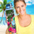 Guam Custom Personalised Hydro Tracking Bottle - Turtle Plumeria Banana Leaf - Polynesian Pride